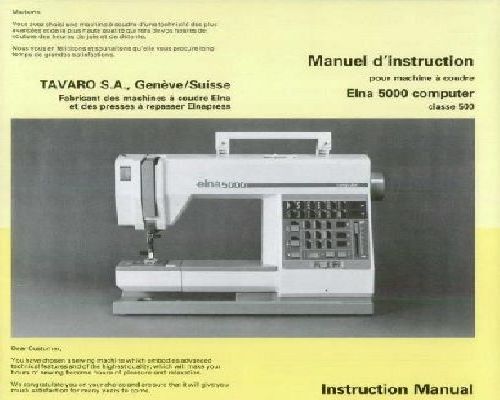 elna 6000 sewing machine manual free download