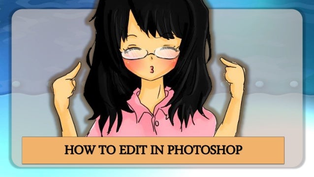 how to edit pdf in photoshop