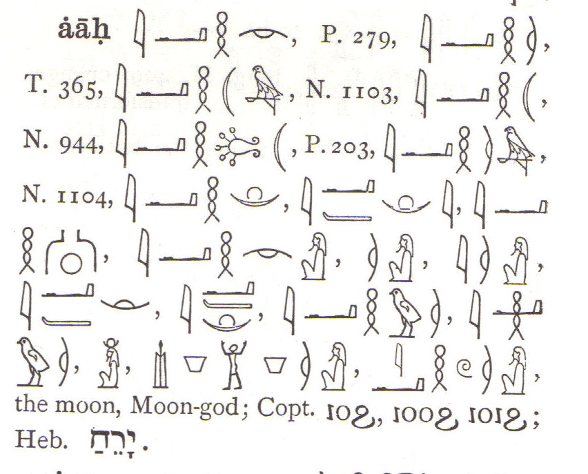 egyptian dictionary