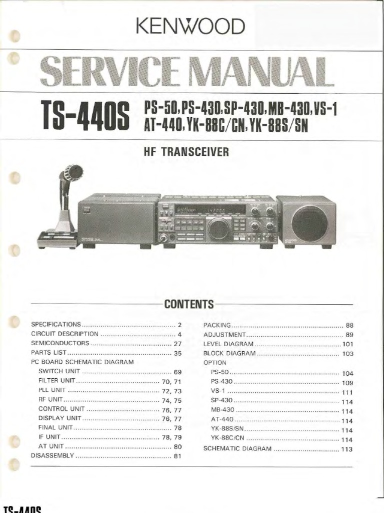 kenwood ts 440s manual