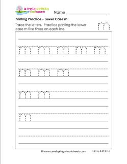 handwriting worksheets pdf