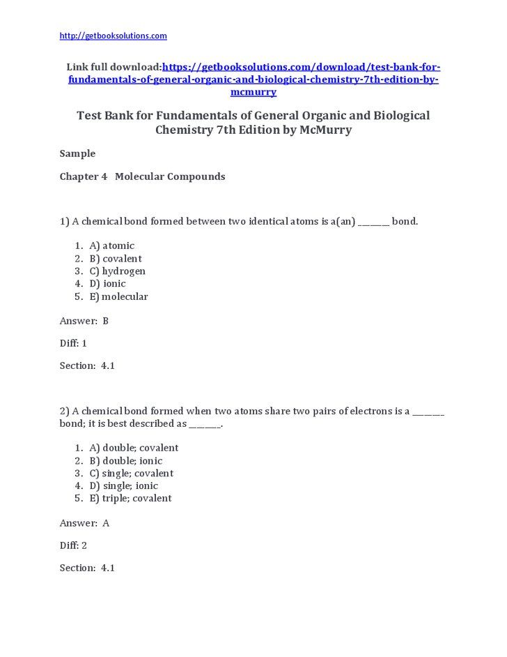 fundamentals of organic chemistry mcmurry 7th edition pdf