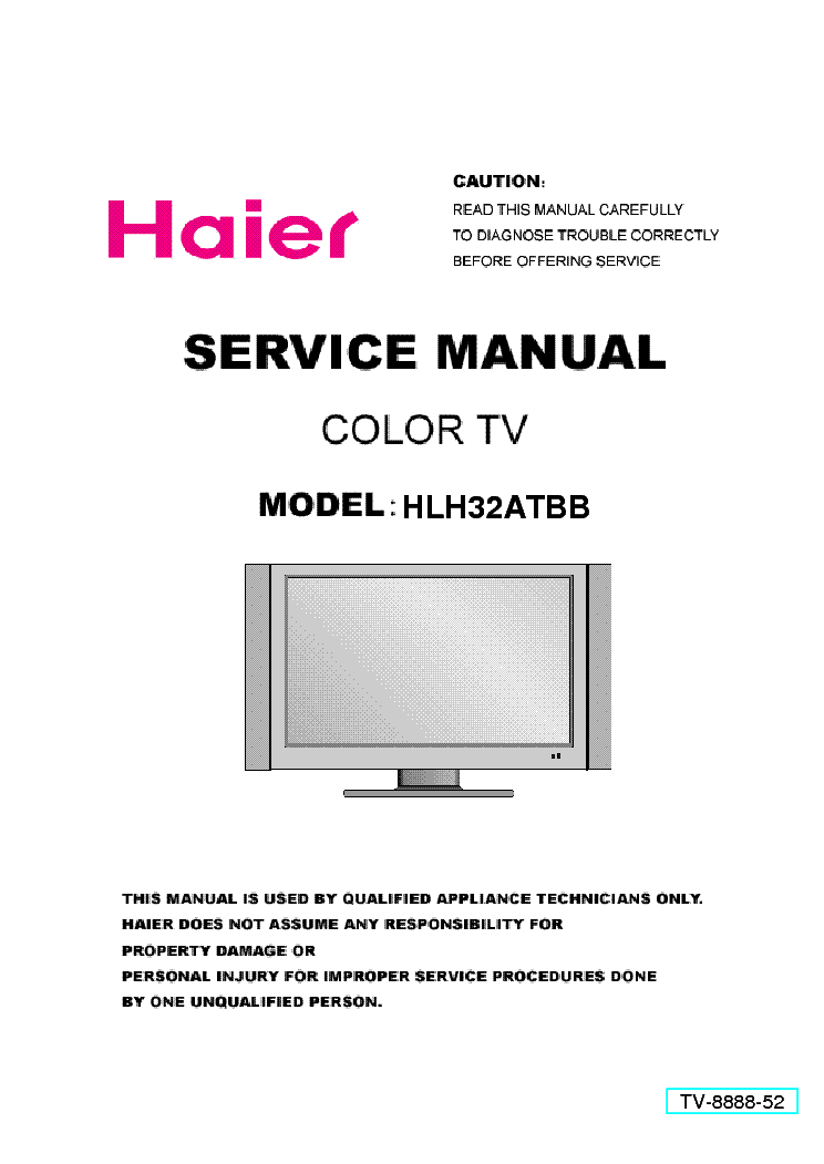 haier free manual