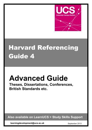 harvard referencing guide otago university