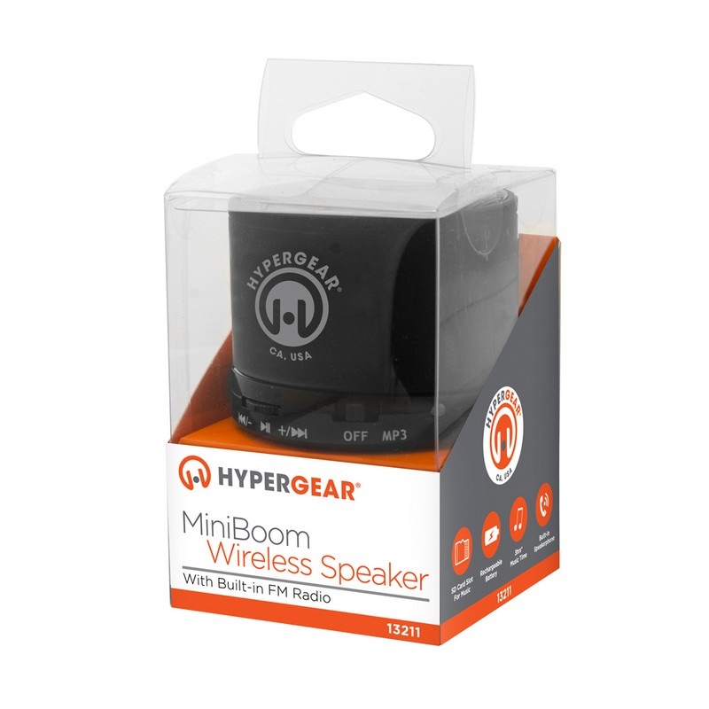 hypergear mini boom speaker instructions