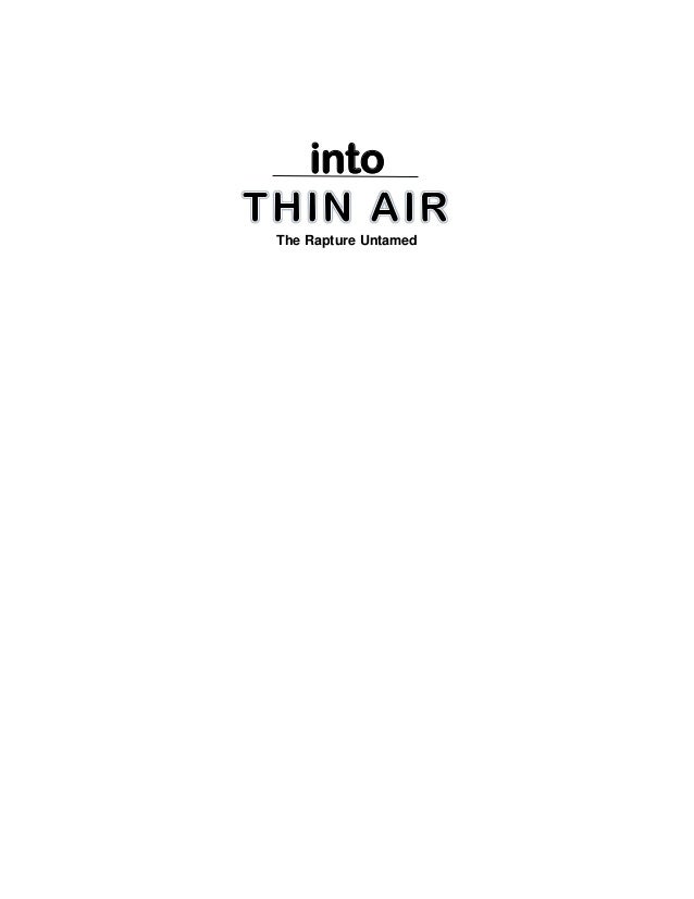 into thin air pdf