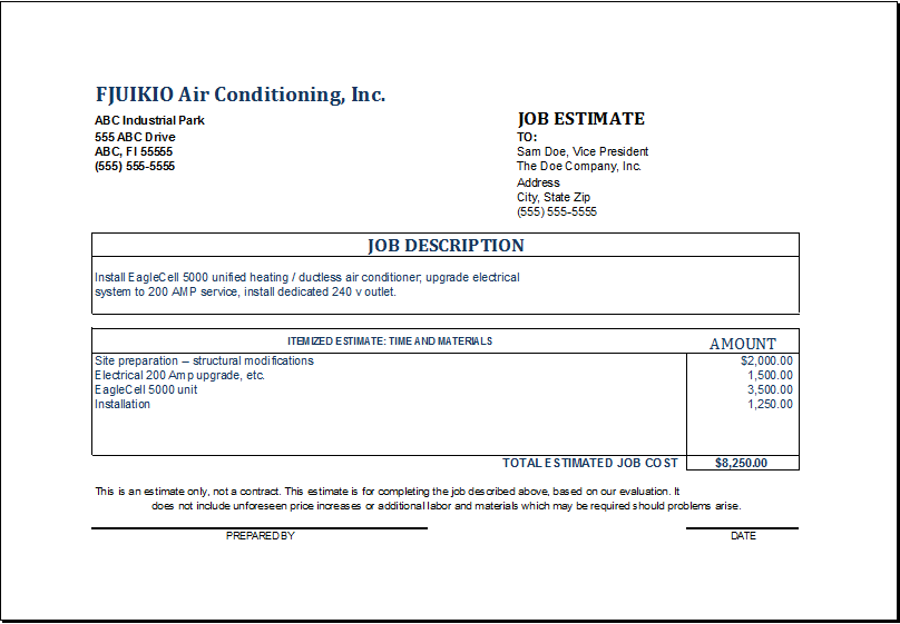 job costing examples and solutions pdf