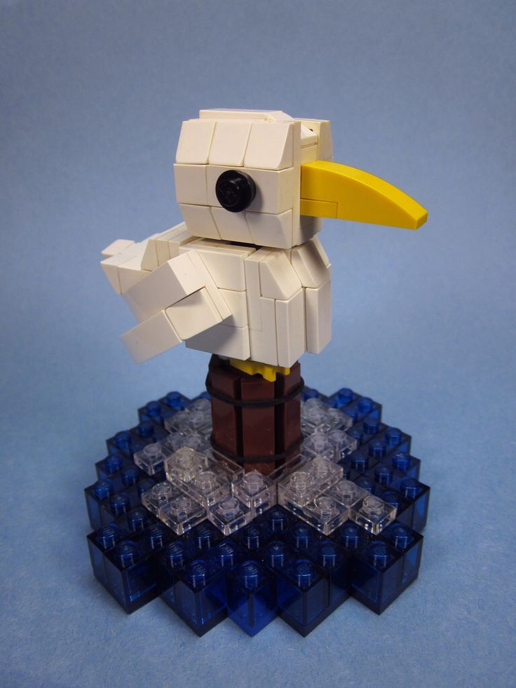 lego seagull instructions